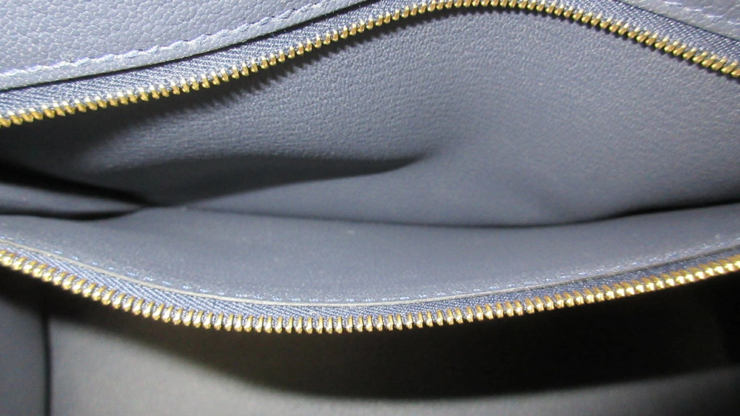 Birkin 30 Togo Blue Nuit gold hardware Z stamp