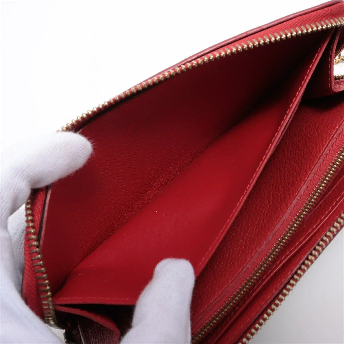 Louis Vuitton Empreinte Portefeuille Clemence M68325 Round Zip Long Wallet