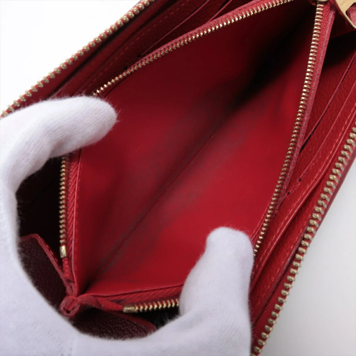 Louis Vuitton Empreinte Portefeuille Clemence M68325 Round Zip Long Wallet