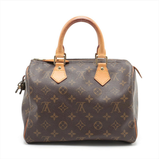 Louis Vuitton Monogram Speedy 25 M41528 Top Handle Bag