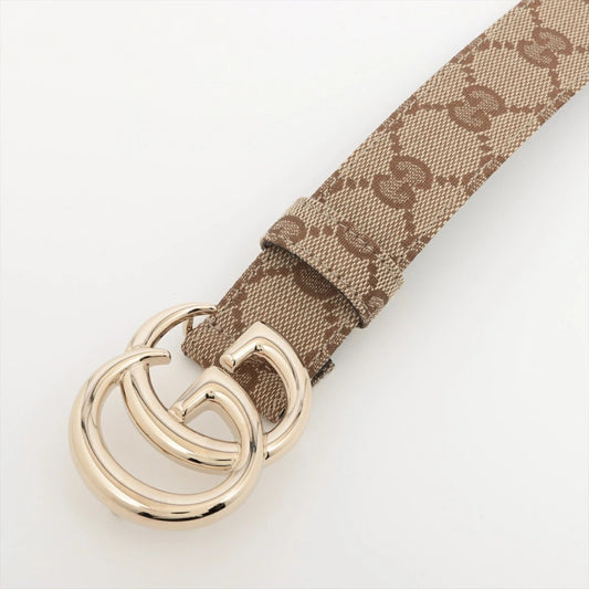 Gucci Interlocking G Belt 625839 Size 85 Comes with box Excellent condition Women's belt GG canvas