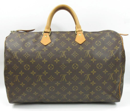 Louis Vuitton Monogram Speedy 40 M41522 Monogram Canvas Handbag
