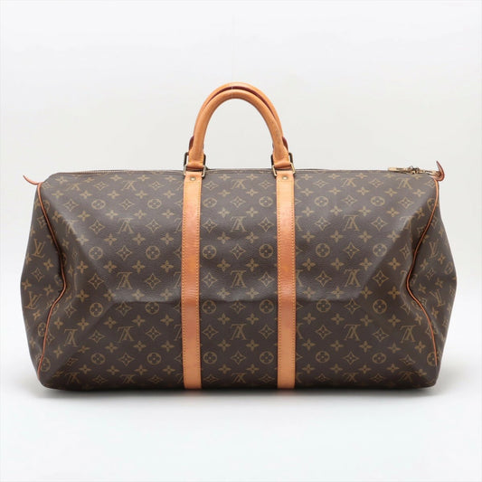 Louis Vuitton Monogram Keepall 55 M41424 Travel Boston Bag