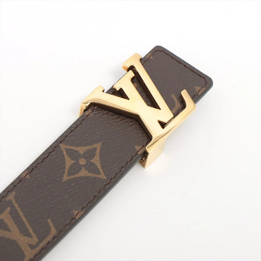 Louis Vuitton Santur Initial Belt Monogram/Khaki/Gold Size 80 M0351