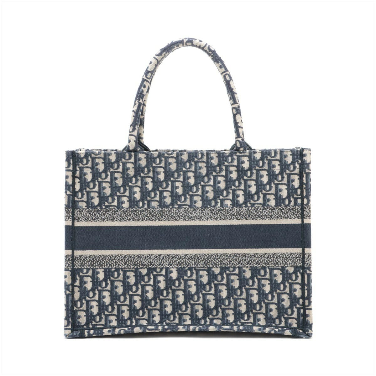 Christian Dior Oblique Book Tote Medium Canvas Tote Bag