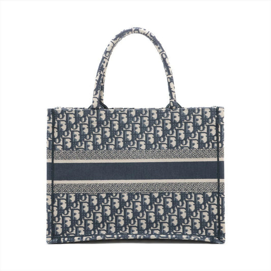Christian Dior Oblique Book Tote Medium Canvas Tote Bag