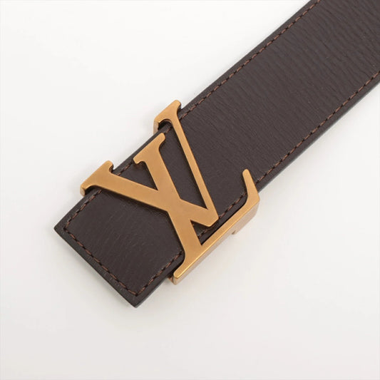 Louis Vuitton Santur Initial Belt Size 85 M6902 Brown/Gold