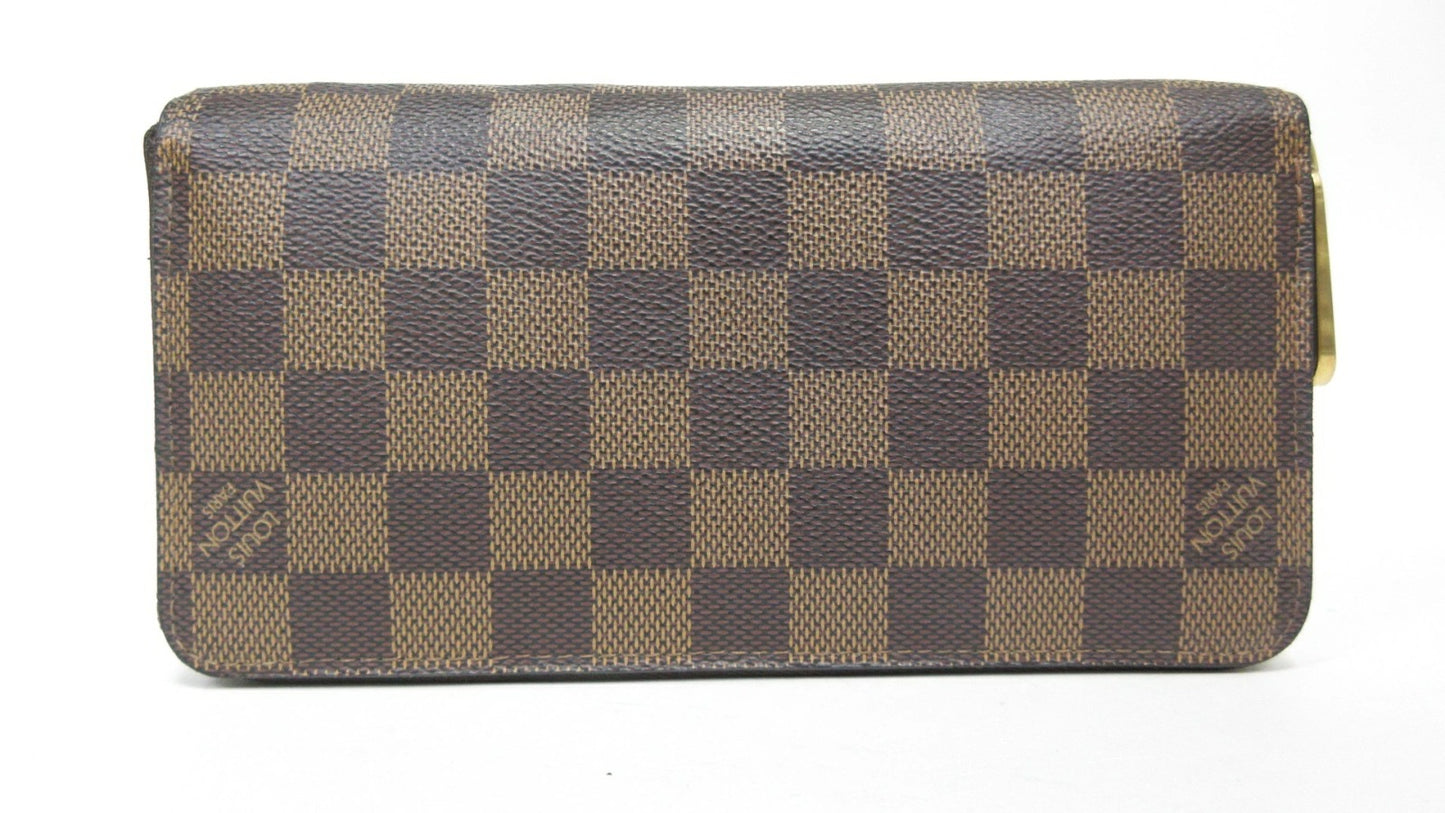 Louis Vuitton Damier Zippy Wallet N60015 Long Wallet