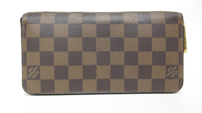 Louis Vuitton Damier Zippy Wallet N60015 Long Wallet