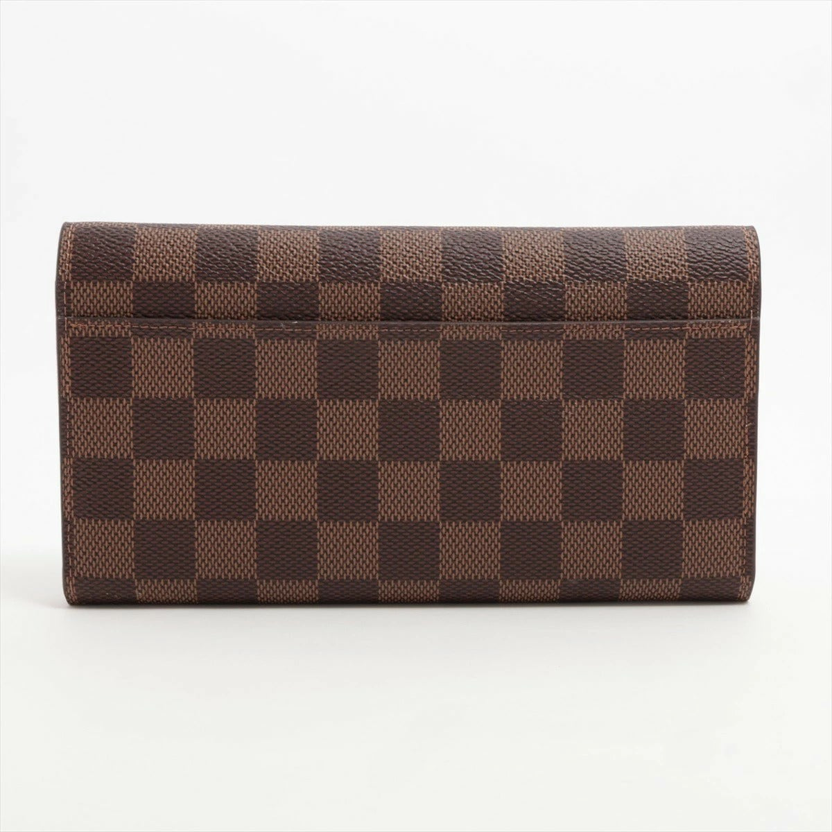 Louis Vuitton Damier Portefeuille Sarah N60144 Rose Ballerine Flap Long Wallet