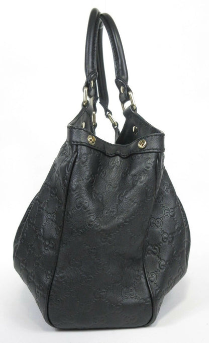 Guccissima Sukey Tote Bag Black 211944