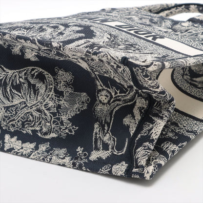Christian Dior Embroidered Toile de Jouy Book Tote Medium