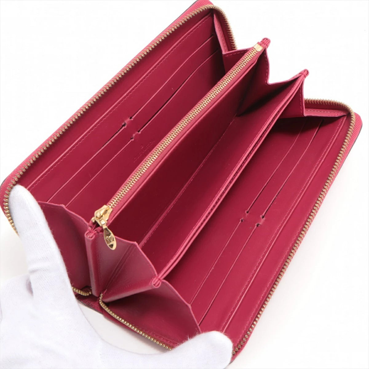 Louis Vuitton Vernis Zippy Wallet M91981 Long Wallet