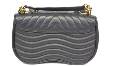 Louis Vuitton Taurillon Leather New Wave Chain Shoulder Bag M51498