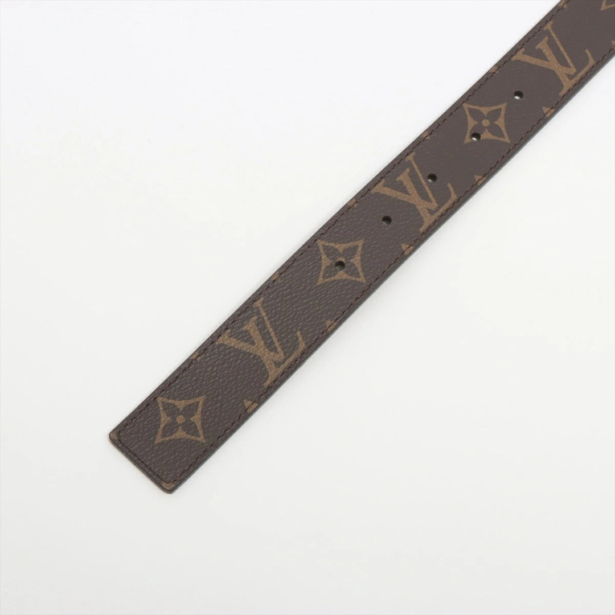 Louis Vuitton Santur Initial Belt Monogram/Khaki/Gold Size 80 M0351