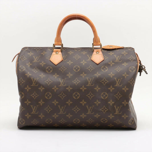 Louis Vuitton Monogram Speedy 35 M41524 Top Handle Mini Boston Bag