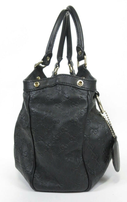 Guccissima Sukey Tote Bag Black 211944