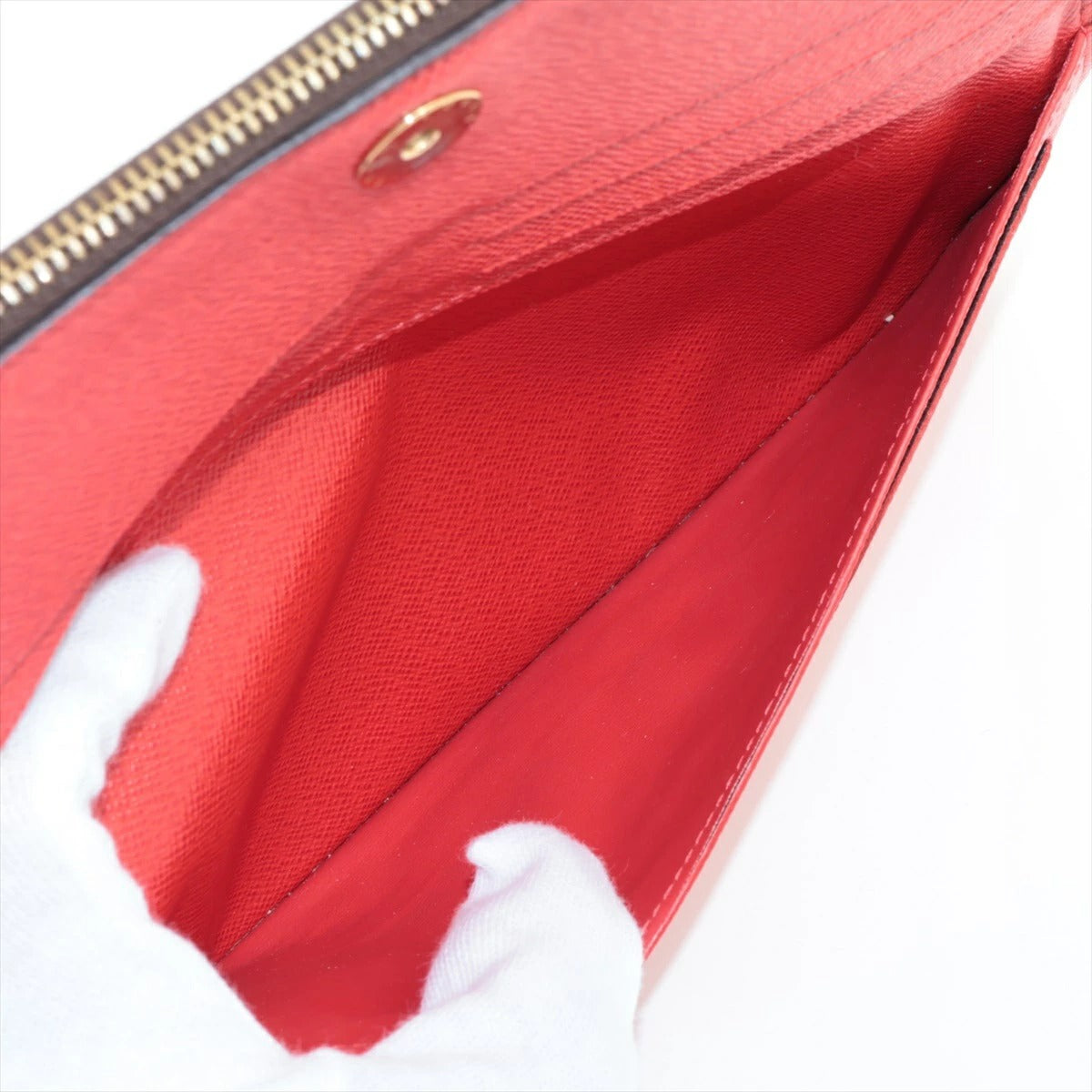 Louis Vuitton Monogram Portefeuille Adele M61287 Coquelicot Long Wallet