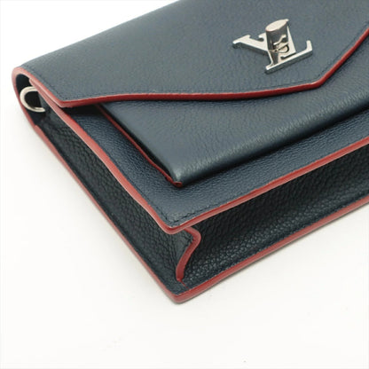 Louis Vuitton Taurillon Leather Lock Me Chain Shoulder M69400