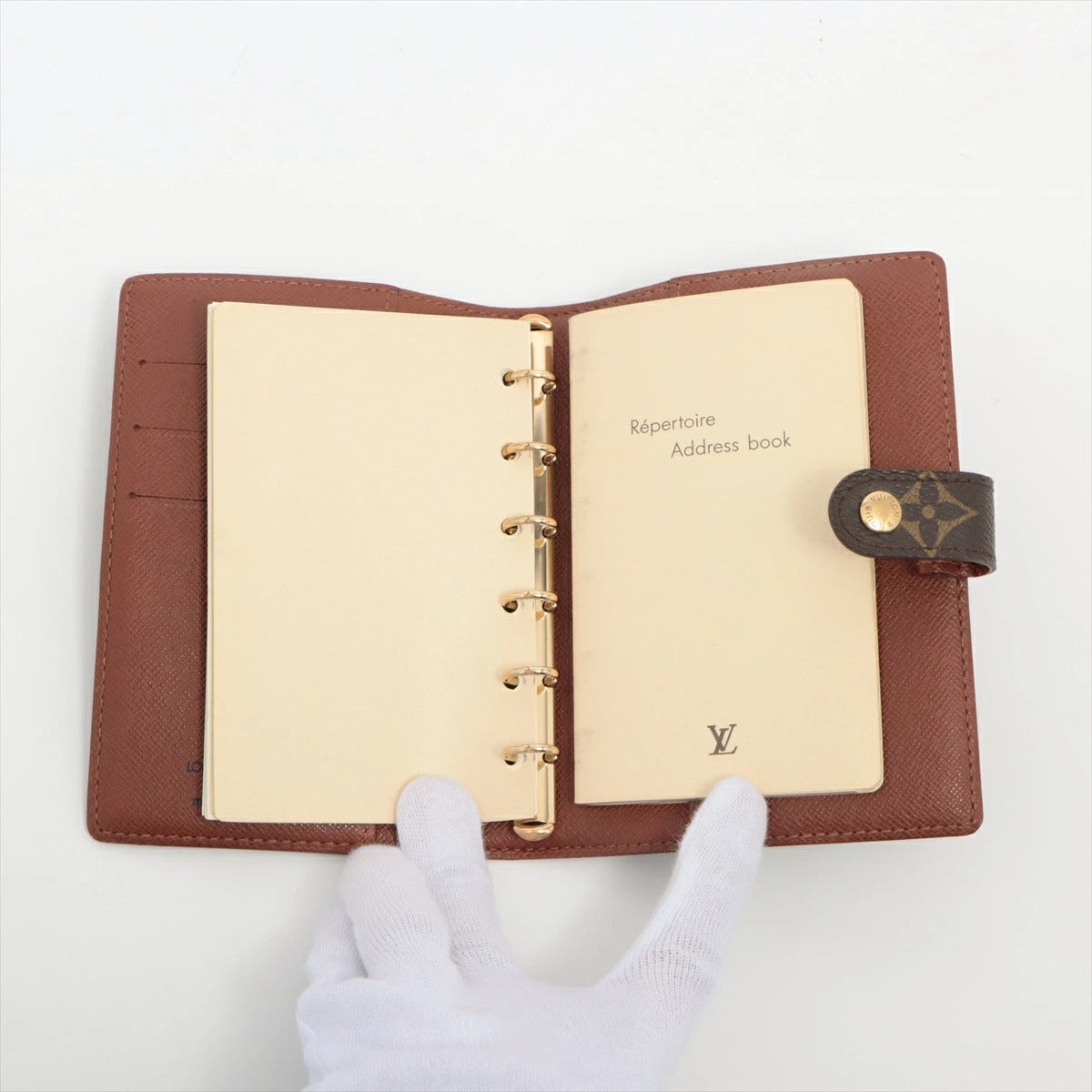 Louis Vuitton Monogram Agenda PM R2005 Notebook Cover Book Cover