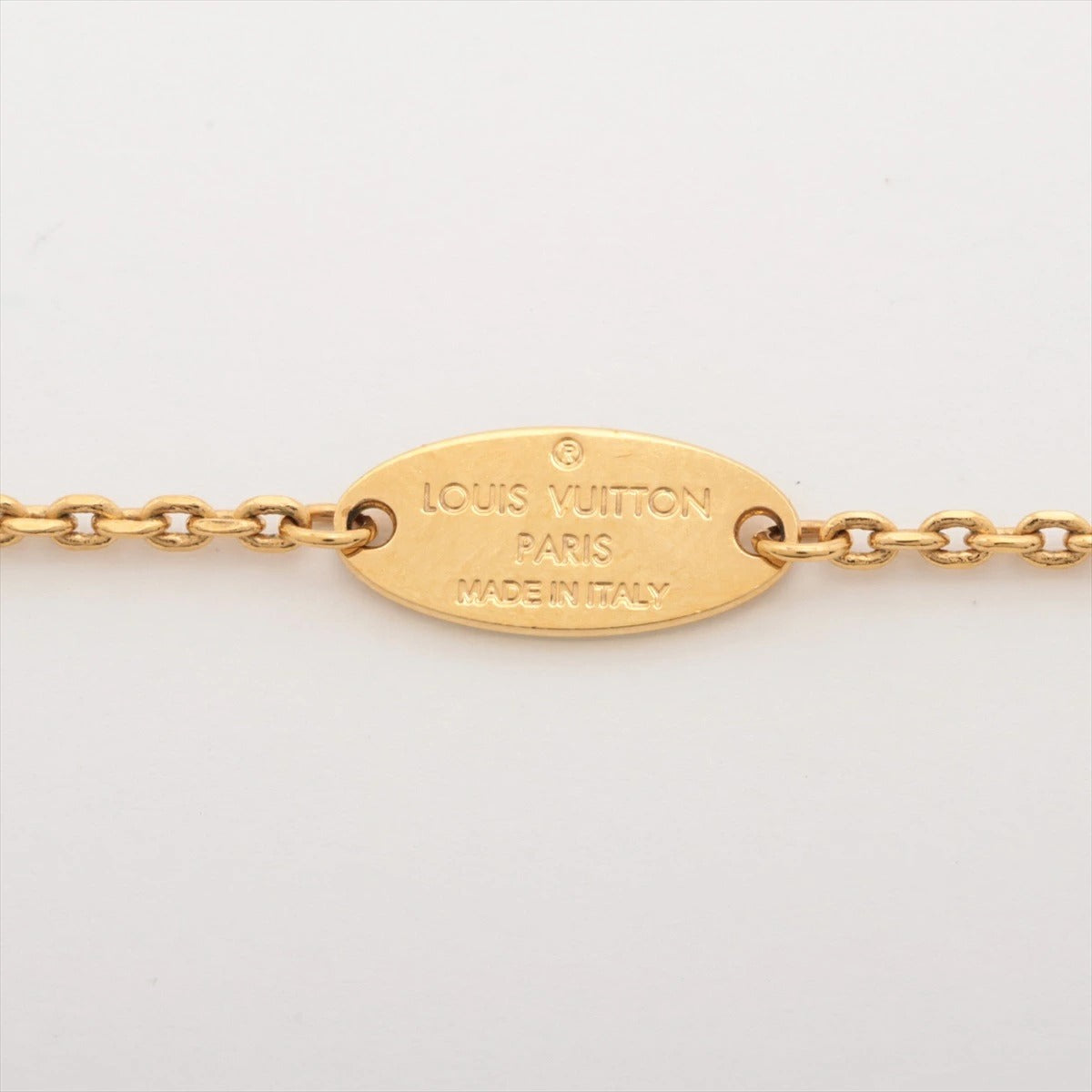 LOUIS VUITTON Collier Vivienne On the Court Necklace M00755 Gold