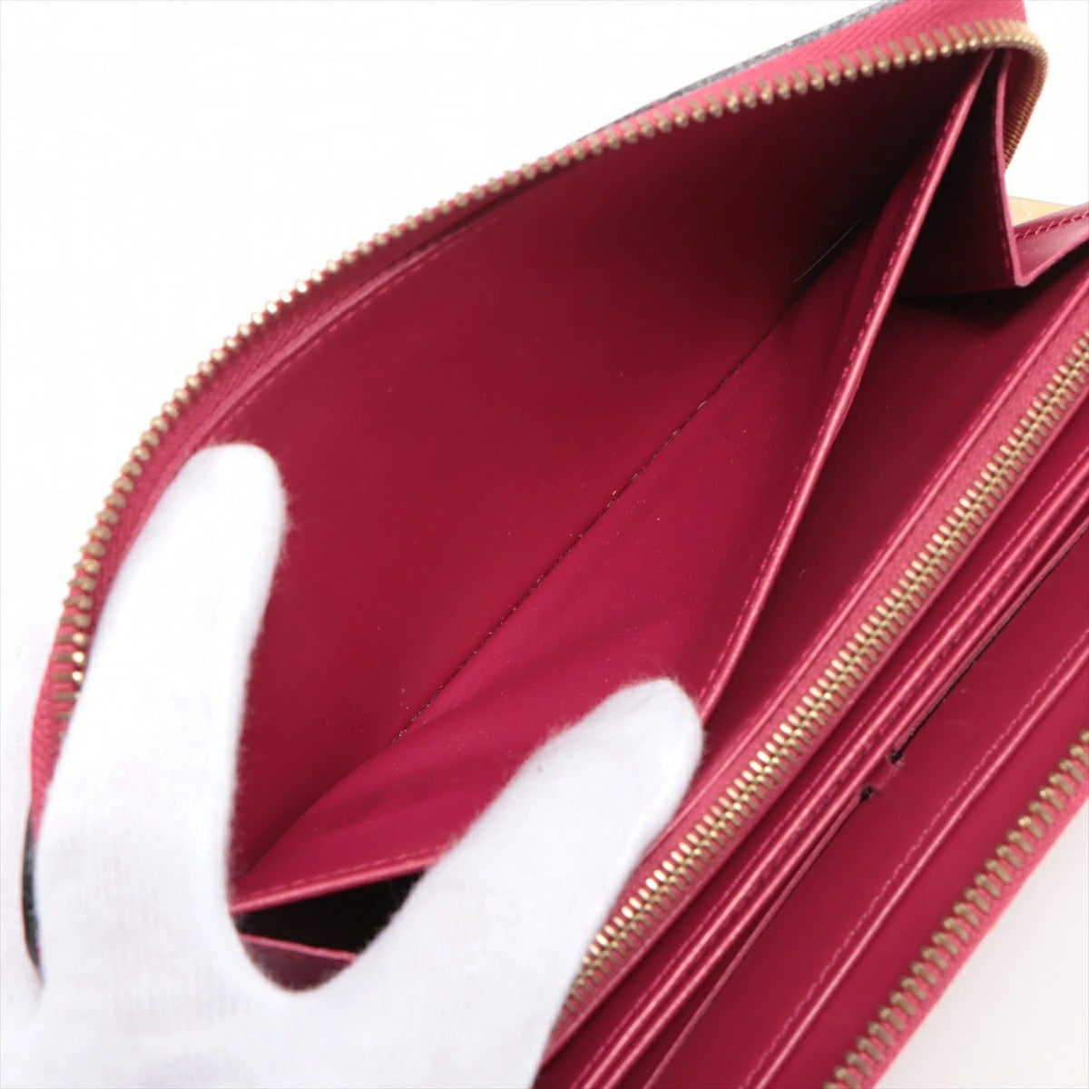 Louis Vuitton Vernis Zippy Wallet M91981 Long Wallet