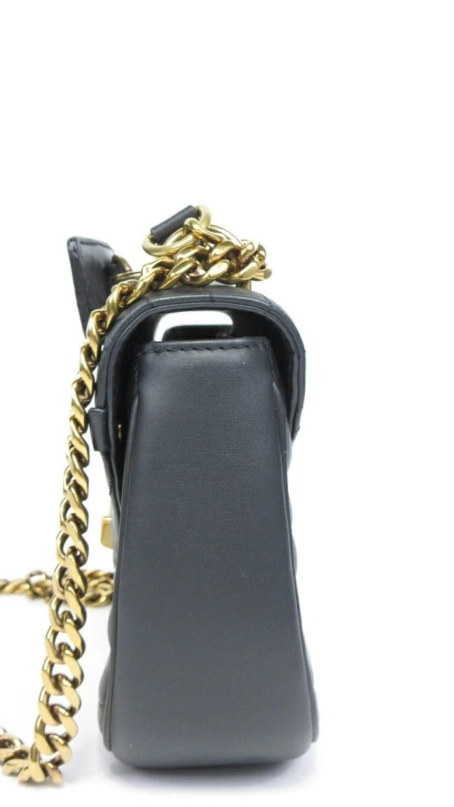 Louis Vuitton Taurillon Leather New Wave Chain Shoulder Bag M51498