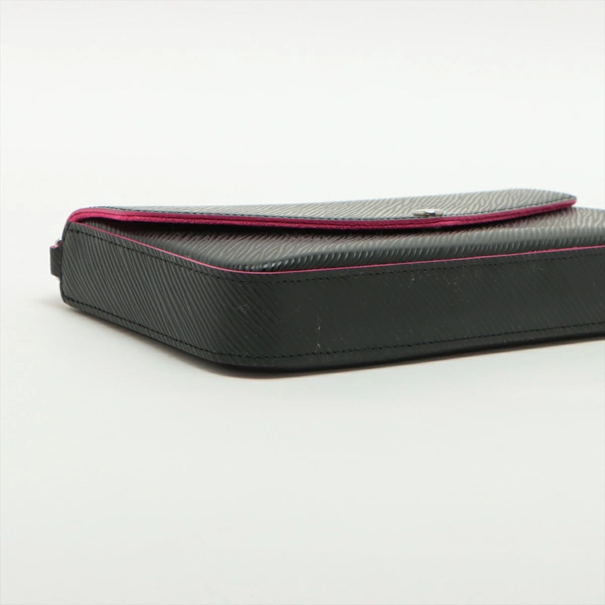 Louis Vuitton Epi Pochette Felicie M64579 Epi Leather Navy Pink