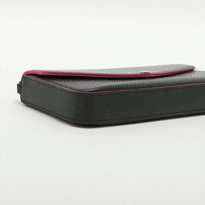 Louis Vuitton Epi Pochette Felicie M64579 Epi Leather Navy Pink