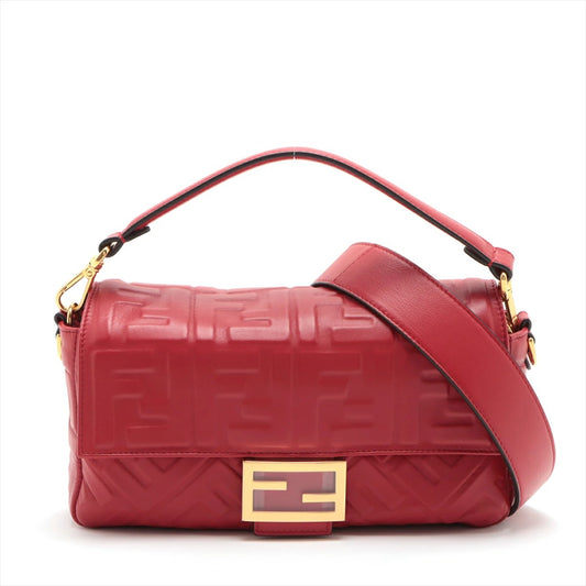 Fendi Zucca Mamma Bucket Shoulder Bag 8BR600