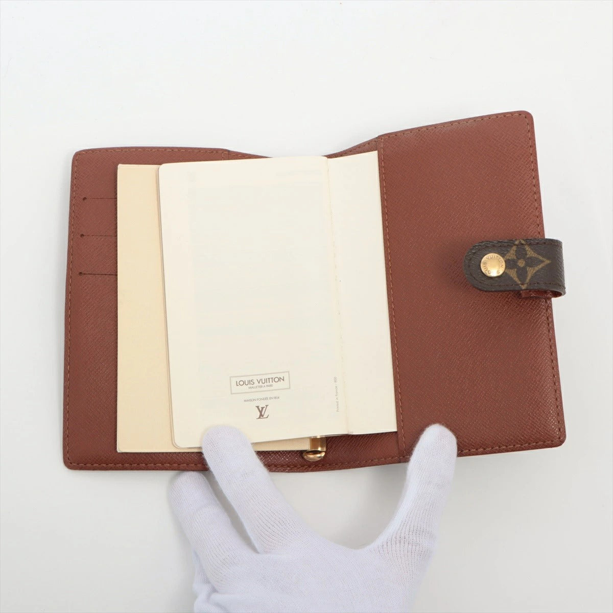 Louis Vuitton Monogram Agenda PM R2005 Notebook Cover Book Cover