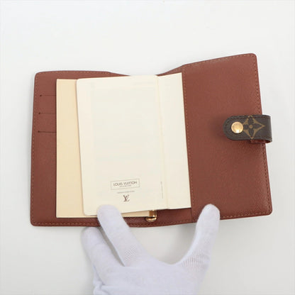 Louis Vuitton Monogram Agenda PM R2005 Notebook Cover Book Cover