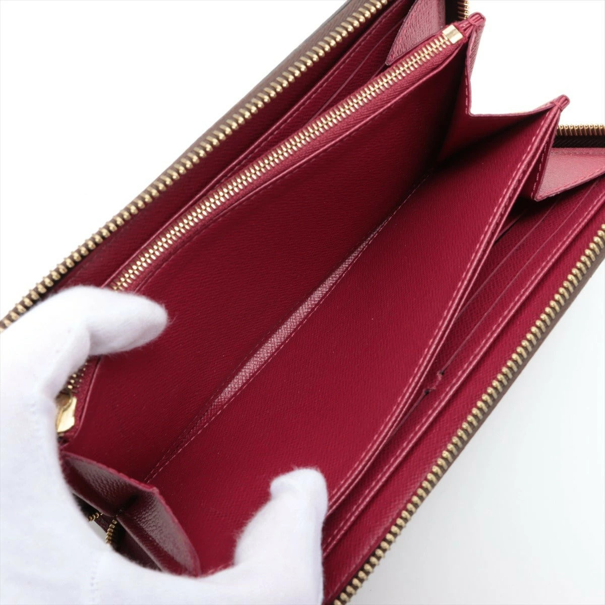 Louis Vuitton Monogram Zippy Wallet M41895 Fuchsia Round Zip Long