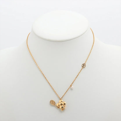 LOUIS VUITTON Collier Vivienne On the Court Necklace M00755 Gold
