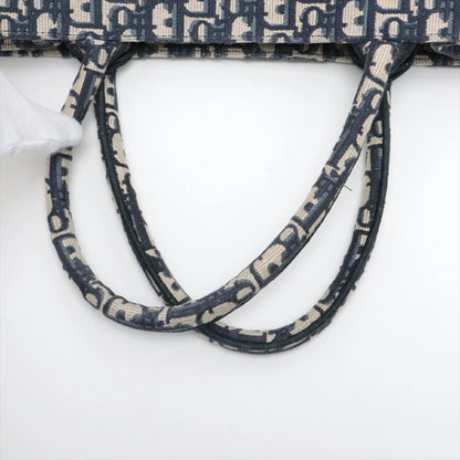 Christian Dior Oblique Book Tote Medium Canvas Tote Bag
