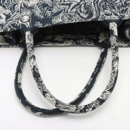 Christian Dior Embroidered Toile de Jouy Book Tote Medium