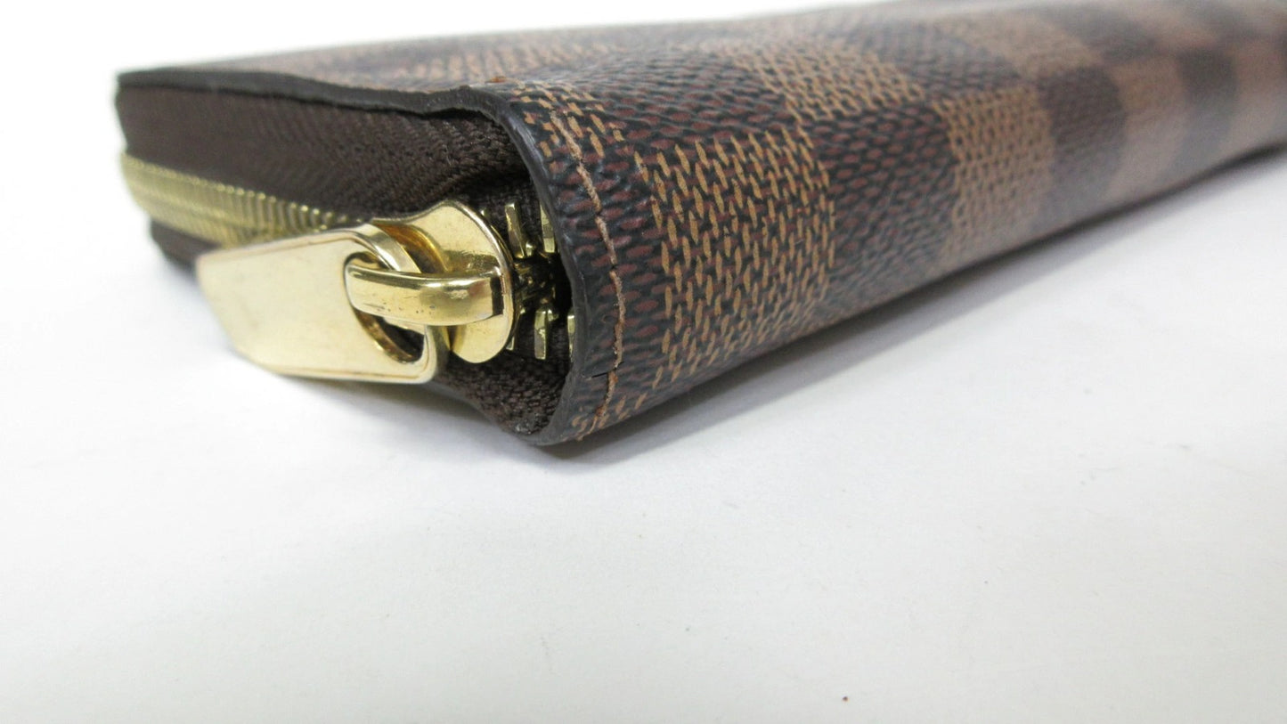 Louis Vuitton Damier Zippy Wallet N60015 Long Wallet