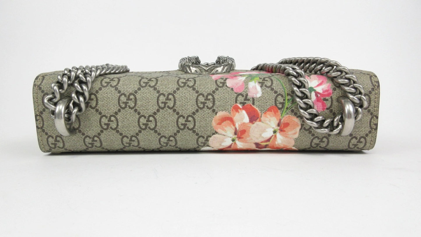 GUCCI GG Supreme Blooms chain shoulder bag 400249