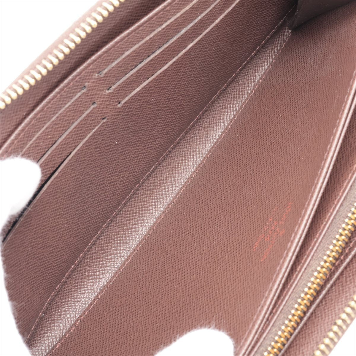 LOUIS VUITTON Damier Zippy Wallet N41661 Round Zip Long Wallet