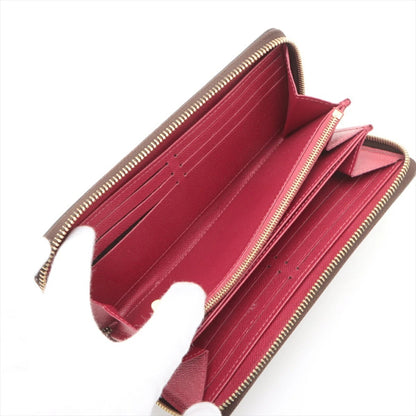 Louis Vuitton Monogram Zippy Wallet M41895 Fuchsia Long Wallet