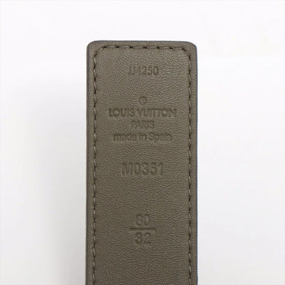 Louis Vuitton Santur Initial Belt Monogram/Khaki/Gold Size 80 M0351