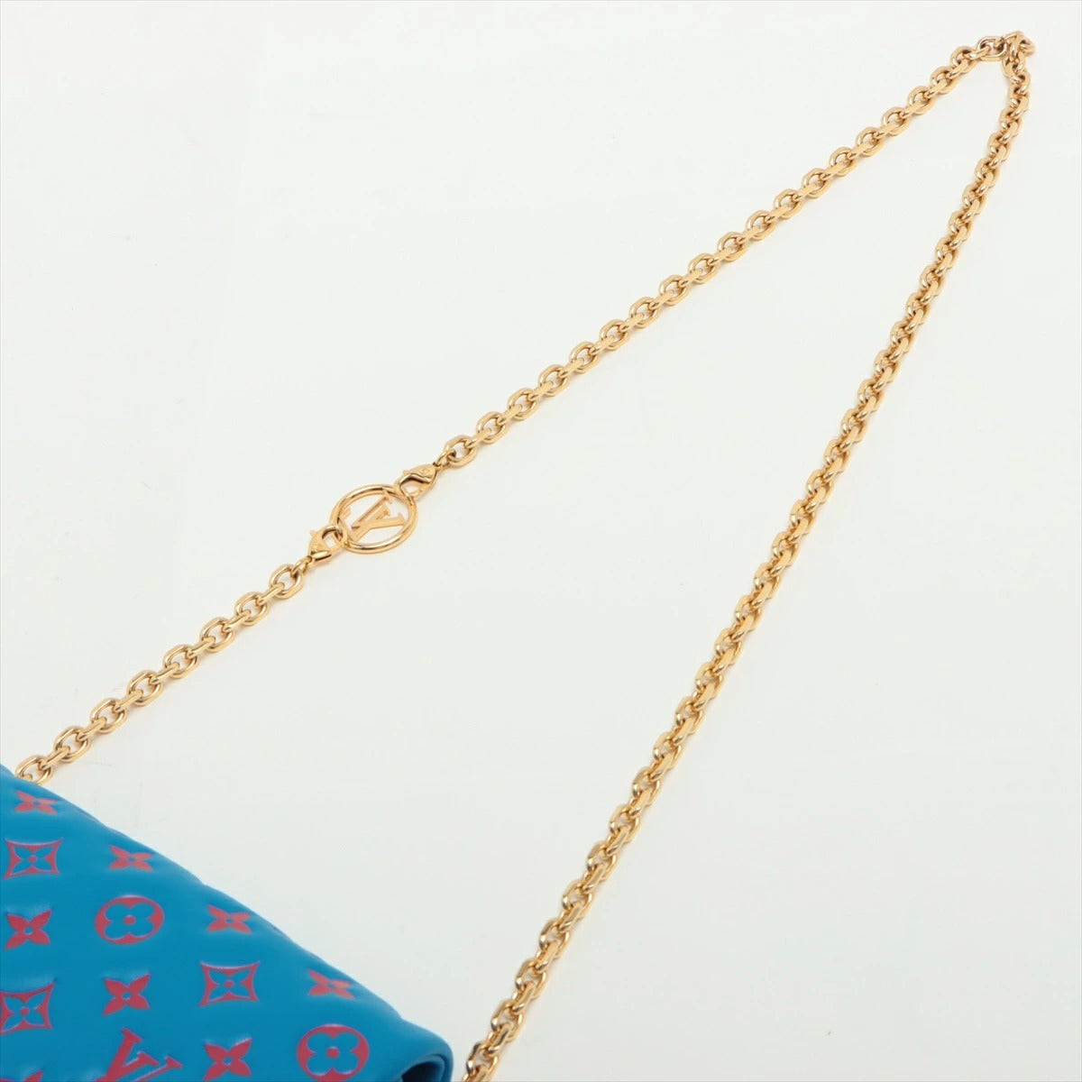 Louis Vuitton Pochette Coussin Blue/Red M80743