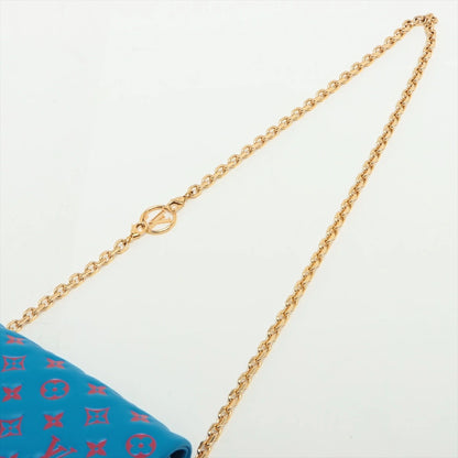 Louis Vuitton Pochette Coussin Blue/Red M80743