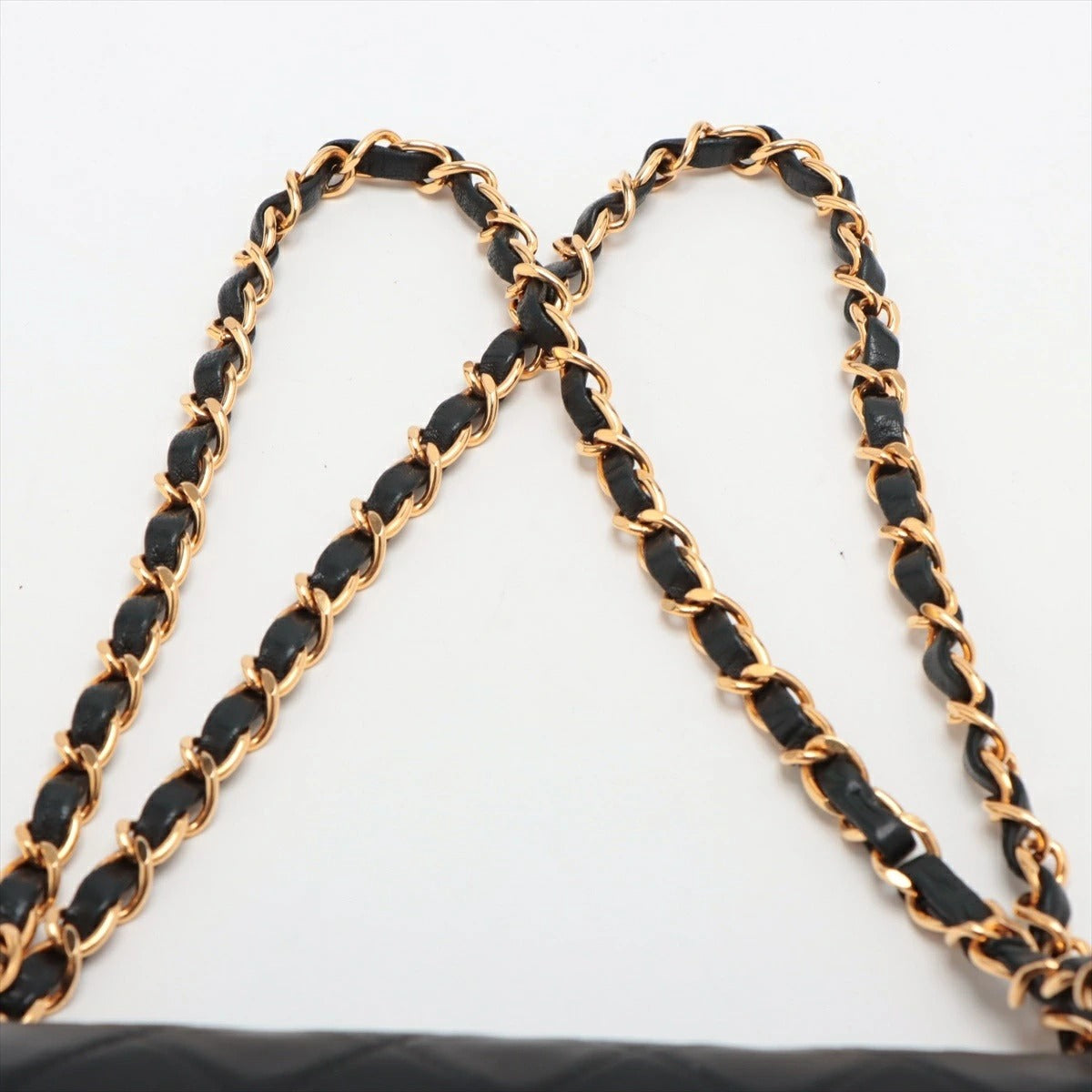 Chanel Matelasse 25 Lambskin Double Flap Double Chain Bag No. 2 Classic Shoulder Bag