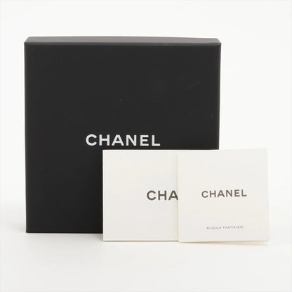 CHANEL  Coco Mark Bangle S B23P Rhinestone Gold Bracelet Bangle