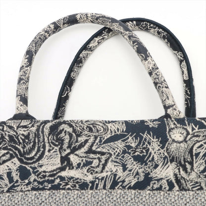 Christian Dior Embroidered Toile de Jouy Book Tote Medium