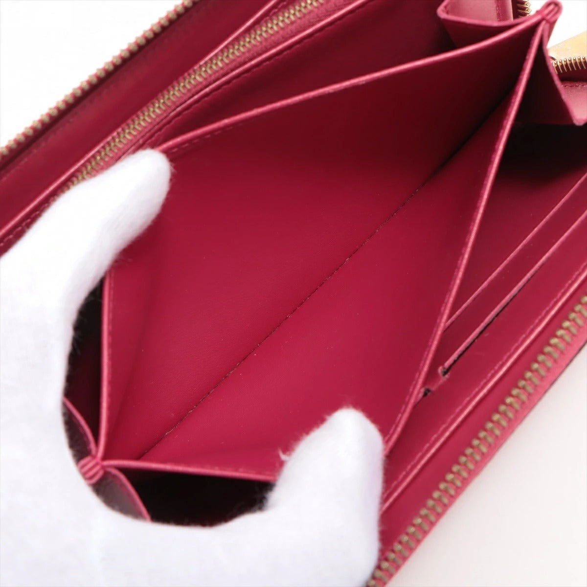 Louis Vuitton Vernis Zippy Wallet M91981 Long Wallet