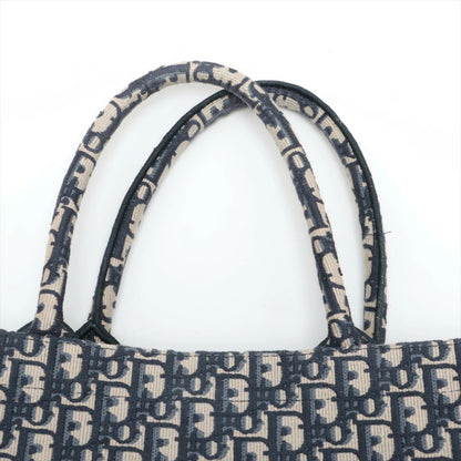 Christian Dior Oblique Book Tote Medium Canvas Tote Bag