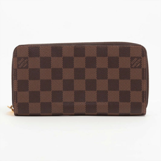 LOUIS VUITTON Damier Zippy Wallet N41661 Round Zip Long Wallet
