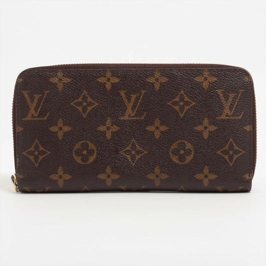 Louis Vuitton Monogram Zippy Wallet Coquelicot M41896 Long Wallet